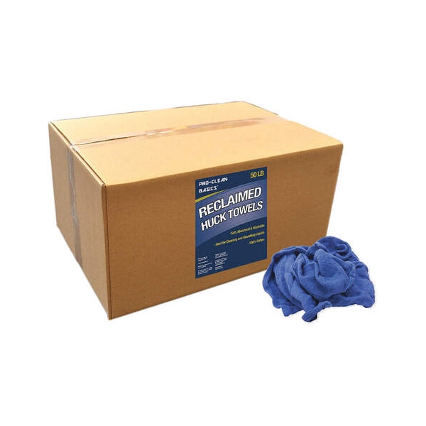 Proclean Basics Reclaimed Huck Towel, 15lb. Box Z99102 - main